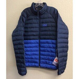 Helly Hansen Banff Water Repellent Insulated Puffer Jacket NWT Blue Winter